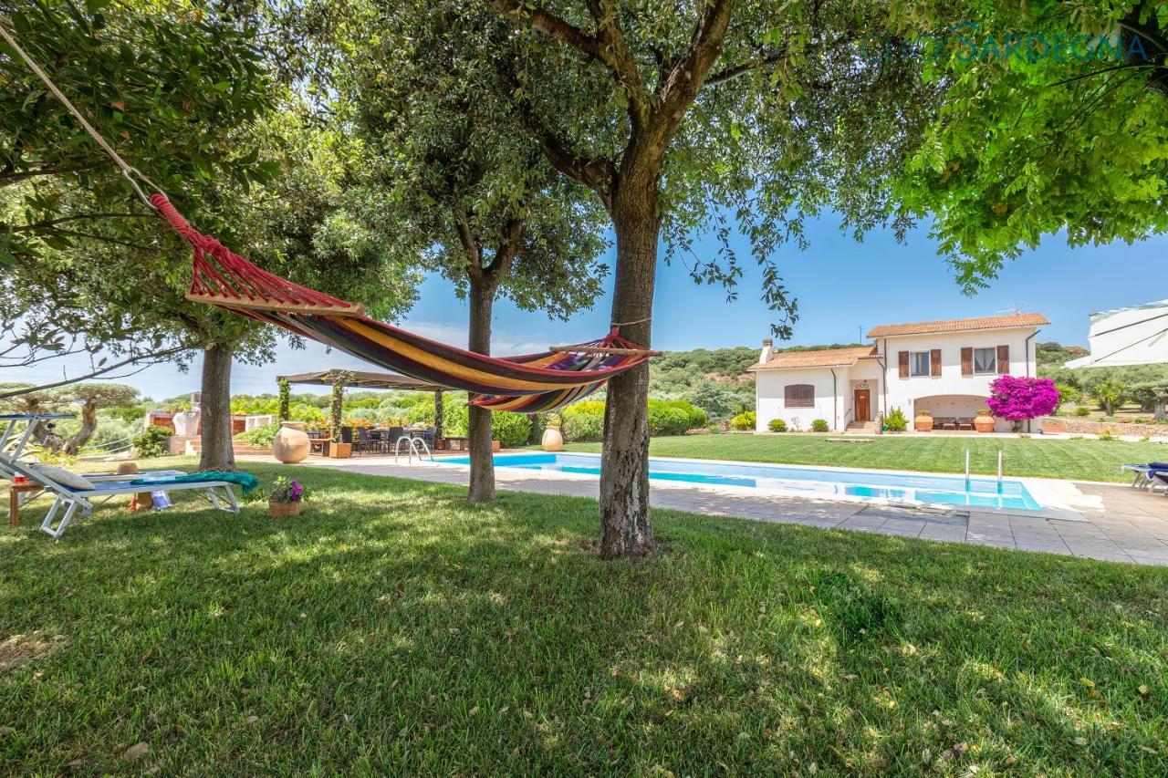 Clicksardegna Villa Emanuel Ad Alghero Con Vista Mare Spettacolare, Piscina Indipendente Per 8 Persone Экстерьер фото