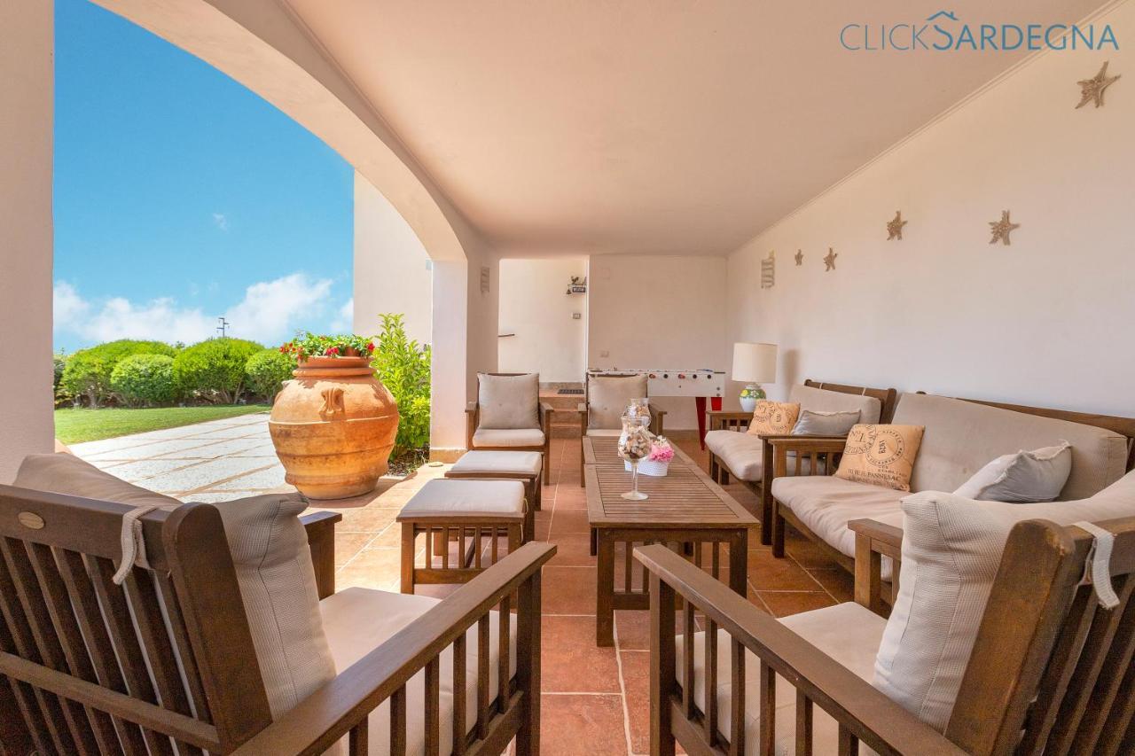 Clicksardegna Villa Emanuel Ad Alghero Con Vista Mare Spettacolare, Piscina Indipendente Per 8 Persone Экстерьер фото