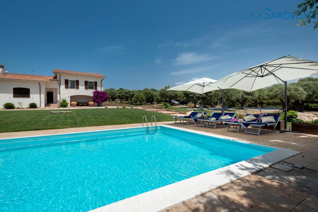 Clicksardegna Villa Emanuel Ad Alghero Con Vista Mare Spettacolare, Piscina Indipendente Per 8 Persone Экстерьер фото