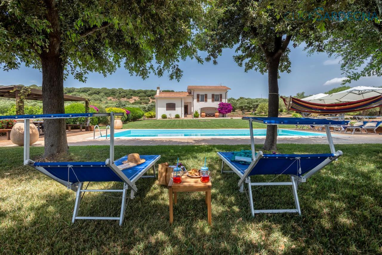 Clicksardegna Villa Emanuel Ad Alghero Con Vista Mare Spettacolare, Piscina Indipendente Per 8 Persone Экстерьер фото